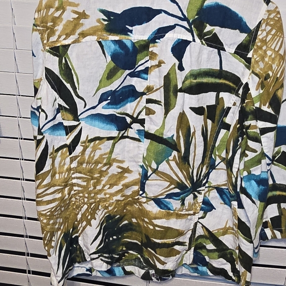 Chico's Multicolor Floral Jacket - Picture 4 of 4